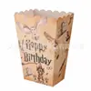 Decoración de Banner Temática de Película Mágica de Harry Potter Dibujos Animados Arreglo Plato de Papel Desechable Taza Mantel de Fiesta de Cumpleaños