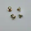 Suministro de Accesorios de Ferretería para Equipaje, Clavos de Cobre Puro para Remaches de 6 mm, Clavos Metálicos Decorativos para Bolsas, Hebillas para Accesorios de Ropa