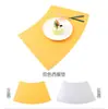 Nuevo Mantel Individual de Cuero con Forma de Abanico de Doble Cara Estilo Chino para Restaurante de Alta Gama, Hotel, Familia, a Prueba de Aceite, Impermeable, Aislante Térmico