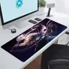 Demon Slayer Anime Bidimensional Ultra-Alta Definição Mouse Pad E-Sports Tecnologia Gamer Extra-Grande Office Pad Borda Antiderrapante Travamento de Borda