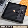 Caixa de Presente com Caderno A5, Bloco de Notas para Escritório, Personalizável com Logo, Brinde Souvenir, Presente para Reunião Anual Corporativa/Escolar