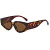 Nuevas Gafas de Sol Retro Cat-Eye con Bloques de Color, Moda Transfronteriza Europea y Americana, Gafas de Sol de Alta Gama de Moda Anti-UV para Mujer
