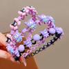 Diadema Infantil Linda de Dibujos Animados Kuromi para Niñas Antideslizante que No Daña el Cabello Diadema para el Cabello para Niña Flequillo Cabello Suelto Accesorios para el Cabello Nuevo