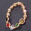 Pulsera de cristal de colores estilo coreano cristal acrílico caramelo pulsera Sansheng III joya de regalo suministro
