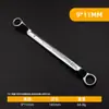 Chave de Boca Dupla Extremidade Flor de Ameixa Aço Carbono Tratado Termicamente Espelhada Multifuncional Manual Chave Dupla Flor de Ameixa Atacado