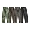 Pantalones casuales de chenilla de lujo ligero, corte recto holgado para hombre, nuevos pantalones de pierna ancha de moda estilo japonés para otoño e invierno 2026