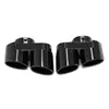 Adecuado para Bmw X5X6 X7G05G06G07 Mejora del Tubo de Escape Silenciador de Cuatro Salidas de Acero Inoxidable Fibra de Carbono