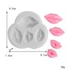 Molde de silicone Amor Dia dos Namorados Rede Social plug-in para bolo molde de decoração DIY chocolate fondant