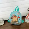 Mochilas Escolares para Bebés de Clases Pequeñas y Medianas de Jardín de Infancia Mochilas para Niños y Niñas Kapibala Celebridad de Internet Mochilas Infantiles Estilo Occidental Estampadas