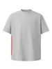 Camiseta Suelta de Manga Corta Estilo Retro Americano Pareja Nanxia para Hombre, Marca de Moda, Hombro Caído Manga Corta Moda Versátil