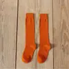 Meias Largas Quentes de Outono e Inverno para Mulheres, Meias de Terry, Meias Descartáveis Diárias, Meias Lisas para Panturrilha, Meias Zhuji
