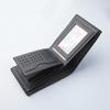 Cartera para hombre, nueva cartera para tarjetas, cartera de negocios para ocio, con clip dorado y cremallera, monedero de gran capacidad, tendencia al por mayor