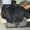 Chaqueta de Cuero Polar para Niños Invierno Nueva Tendencia Top Abrigo Cálido para Niños Elegante Chaqueta de Cuero Engrosada para Bebé