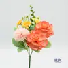Bola de flor de loto artificial, flores artificiales para decoración del hogar, ramo de boda, flores para pasillo