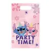 Película nacarada transfronteriza PE tema princesa araña carreras bolsa de regalo de plástico para cumpleaños infantil bolsa de regalo de recuerdo