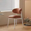 Cadeira de Jantar para Uso Doméstico com Toque de Luxo Leve, Cadeira para Mesa de Chá na Sala de Estar, Banco Preto para Sala de Jantar, Novo Modelo 2026 com Encosto Cadeira para Mesa de Jantar
