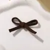Creme Menina Doce Fofo Cor de Doce Tecido Feito à Mão Amarrado DIY Grampo de Cabelo Presilha Lateral Sapatos Meias Bolsas Acessórios de Vestuário