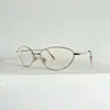 Gafas de Sol Metálicas Ojo de Gato con Sentido Tecnológico Retro Futuro para Mujer, Gafas de Sol de Forma Cóncava Anti-UV para Hombre, Textura Moderna