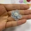 Estilo K de Flores Pequeñas Hechas a Mano DIY, Textiles para el Hogar, Manualidades para Ropa, Accesorios, Flores de Ciruelo de Diez Perlas, Combinación de Moda