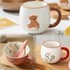 Gran Venta de LiquidaciónAuténtica Taza de Cerámica con Color Bajo Esmalte, Taza Grande para Desayuno, Oferta al por Mayor