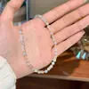 Minimalista Colorido Moda Dopamina Versátil Collar de Cuentas Lujo Ligero Nicho Gama Alta Cadena de Clavícula en Capas para Mujer