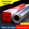 Rolo de Papel Alumínio Comercial Papel Alumínio para Forno Doméstico para Assar Espessado Air Fryer Churrasco Papel Alumínio Rolo Grande Grau Alimentício