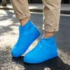 Funda de látex para zapatos, resistente a la lluvia, a la nieve y a la arena, ideal para viajes al aire libre en días lluviosos, ideal para hombres y mujeres, estudiantes y fundas para pies.