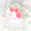 Etiquetas Personalizadas para o Dia da Mulher, Decorações para Floricultura para o Dia da Mulher, Cartões Criativos para Decoração de Buquês de Flores, Decorações para Padarias