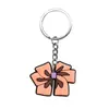 Série Fofa e Linda de Laços Chaveiro de Borracha Macia DIY Criativo Acessórios para Chave de Bolsa Pingentes Atacado