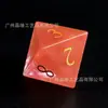 Juego de Mesa Dungeons and Dragons D6 D20 Rojo Sandía Cristal de Vidrio Dados de Juego Dnd Rpg Dados Multicaras