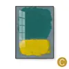 Mark Roscoe pintura decorativa de porche moderno blanco y negro estilo industrial versión vertical pintura de hotel pasillo pasillo abstracto
