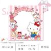 Nuevo bloc de notas lindo de Sanrio con forma de corazón, papel decorativo de alto valor de color para chica estudiante