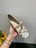 Sapatos de Salto Alto para Mulheres 2026 Outono Retro Coreano Bolinhas Quadrados Rasos Mary Jane Sapatilhas
