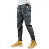 Calças Cargo Masculinas de Verão Calças Harlan Largas Versáteis Resistentes ao Desgaste Calças Masculinas Marca Japonesa Moderna Calças Masculinas