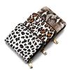 Bolsa para Tarjetas de Órgano Nuevo Transfronteriza Cartera de Leopardo de Alta Gama para Mujer Portatarjetas de Identificación Multifunción de Gran Capacidad para Hombre