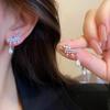 Sentido del Diseño de Moda Pendientes Elegantes y Atmosféricos Pendientes de Lujo Ligero con Sentido de Alta Gama para Mujer Pendientes de Diseño Nicho Pendientes Versátiles Ins