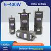 Motor de Freio de Desaceleração CA 220V Motor de Regulagem de Velocidade 6-400W Monofásico 220V Motor de Velocidade Continuamente Variável