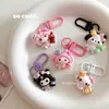 Lindo Colgante Llavero de Dibujos Animados Sanrio Colgante Corazón de Niña Accesorios para Mochila de Estudiante Mejor Amigo Pequeño Regalo