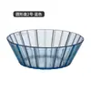 Prato de Acrílico Colorido para Lanches e Frutas Secas para Casa, Plástico Resistente a Quedas, Transparente, Prato para Sementes de Melão e Doces