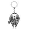 Star Wars Force Awakening Robot Spaceship Keychain Abridor de Garrafas Chaveiro de Liga Retrô de Dupla Finalidade