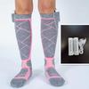 Calcetines Cálidos para Pies Calcetines Calientes de Invierno Calcetines Eléctricos Secadores Calentamiento Algodón Calcetines Gruesos Carga de Tinta Esquí usb