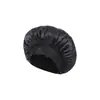 Gorro de satén personalizado transfronterizo para dormir, sombrero de invierno de una sola capa de ala ancha para mujer, sombrero de punto de color sólido de tela de satén para el posparto con parte superior redonda