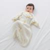 Saco de Dormir Arrullo de Punto para Bebé Otoño e Invierno Grueso de Invierno Transpirable Algodón Puro Anti-Susto Ropa de Cama Cuatro Estaciones Anti-Patadas Artefacto