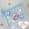 Nova Papelaria Desenho Animado Zootopia Bolsa de Armazenamento em Rede Bolsa de Maquiagem Bolsa Transparente para Identificação Papelaria para Documentos