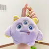 Lindo llavero de cordero de peluche, muñeco de peluche, colgante para bolso de pareja, juguete de máquina de peluches, accesorio de regalo