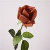 Ramo de simulación de rosas con motivos retro europeos para mueble de TV, adornos florales decorativos para boda, rosas al por mayor