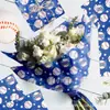 Wx112 Béisbol Sídney Papel 17g Dulce de Regalo Papel de Envoltura a Prueba de Humedad Azul Béisbol Decorativo Papel de Sídney