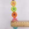 Nuevo Encaje de Colores Soluble en Agua DIY Accesorios Decorativos Hechos a Mano para Ropa Accesorios para Muñecas Flores Pequeñas Venta al por Mayor