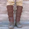 2023 Amazon Transfronterizo Nuevo Medieval Renacentista Europeo Grebas y Cubrepiernas Cosplay Rodilleras de Caballero