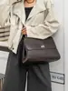 Bolso de Hombro Único de Cuero Genuino para Mujer 2026 Nuevo de Moda Coreano de Nicho Bolso de Axila Texturizado Elegante de Gran Capacidad Bolso para Viajes Diarios